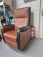Relaxfauteuil leder, Huis en Inrichting, Ophalen, Zo goed als nieuw, Eenpersoons, Minder dan 150 cm