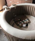 Intex PureSpa Bubble Massage 4 persoons jacuzzi, Tuin en Terras, Bubbelbaden en Hottubs, Ophalen, Gebruikt, Filter, Opblaasbaar