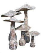 Houten paddenstoelen met de hand gemaakt op Bali, Ophalen of Verzenden, Nieuw