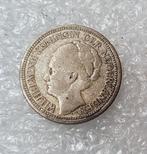 25 Cent 1928, Postzegels en Munten, Munten | Nederland, Verzenden, Zilver, 25 cent, Koningin Wilhelmina