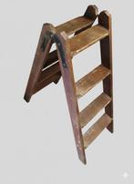 Antiek trapje, hoogte 100cm., Ophalen of Verzenden