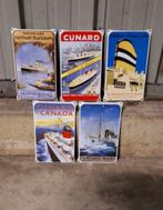 10 emaille borden Holland America Line voor maar 150,-, Reclamebord, ., Nieuw, Ophalen of Verzenden