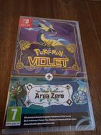 Pokémon Violet + Expansion Pass (SEALED), Spelcomputers en Games, Games | Nintendo Switch, Nintendo, Online, 1 speler, Nieuw