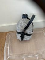 Vintage Leger Veldfles met Hoes en Riem, Verzamelen, Ophalen of Verzenden, Overige soorten, Overige gebieden, Overige typen