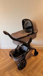 Nuna Demi Grow Grijs + Nuna Pipa Next Base, Gebruikt, Combiwagen, Verstelbare duwstang, Ophalen
