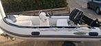 Marinesports 25pk mercury en trailertje, Watersport en Boten, Ophalen, Zo goed als nieuw, Motor en Techniek, Motorboot