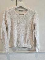 Stradivarius witte trui met bloemenreliëf – maat S, Wit, Ophalen of Verzenden, Maat 36 (S), Stradivarius