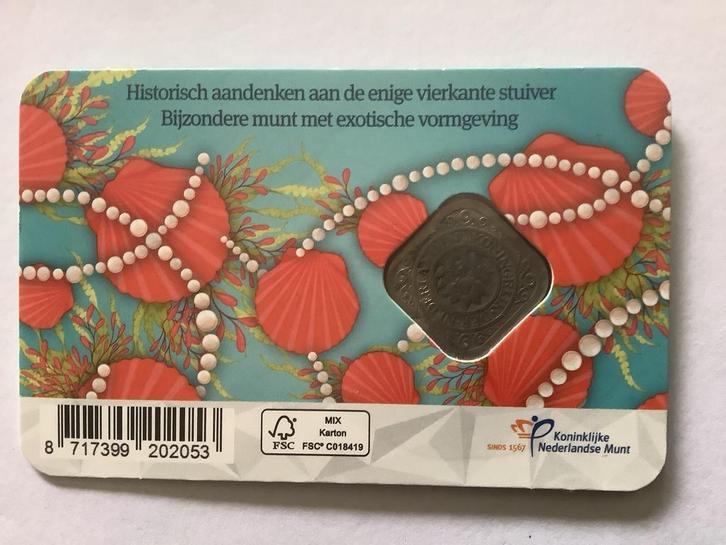 Nederlandse 5 Cent (vierkante stuiver) 1929, Postzegels en Munten, Munten | Nederland, Losse munt, 5 cent, Koningin Wilhelmina