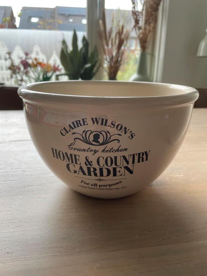 Claire wilson, Huis en Inrichting, Keuken | Servies, Schaal of Schalen, Overige stijlen, Aardewerk, Ophalen of Verzenden