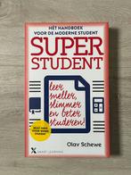 Superstudent (leer slimmer, sneller en beter studeren), Boeken, Ophalen of Verzenden, Zo goed als nieuw