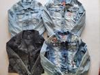 4 spijkerjasjes maat 140 & 146/152 meisje blauw zwart, Kinderen en Baby's, Kinderkleding | Maat 140, Ophalen of Verzenden, Gebruikt