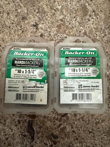 HardieBacker Schroeven 10 x 32mm 200 stuks beschikbaar voor biedingen