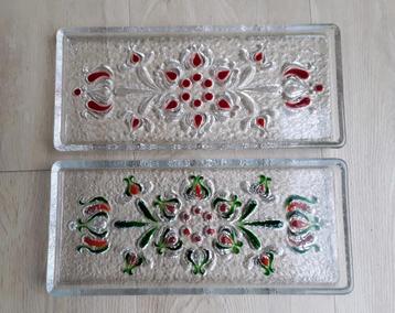 Vintage cake serveer schalen Walter Glass,  34cm, per stuk  beschikbaar voor biedingen