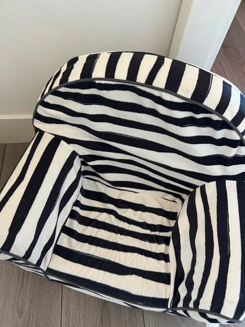 Kinderfauteuil zwart/wit beschikbaar voor biedingen