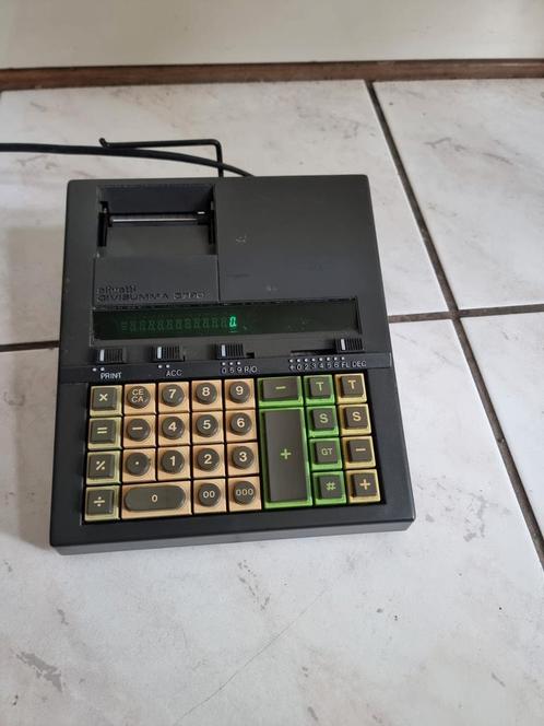 Olivetti divisumma 37 PD Mario bellini vintage, Verzamelen, Elektronische Apparatuur, Ophalen of Verzenden