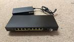 Zyxel GS1900-10HP 8-poorts Gigabit switch met PoE en SFP, Ophalen of Verzenden, Zo goed als nieuw