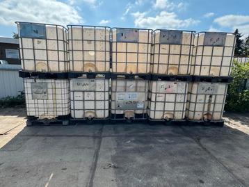 10x IBC Tank 1000L (Defecte kranen) beschikbaar voor biedingen