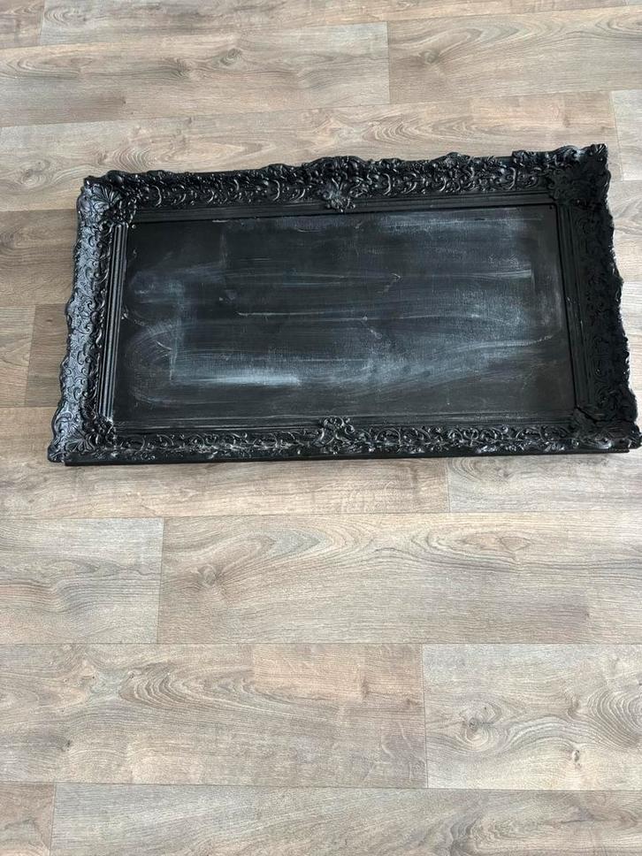 Krijtbord met Brocante Lijst, Huis en Inrichting, Woonaccessoires | Spiegels, Gebruikt, 50 tot 75 cm, Minder dan 100 cm, Rechthoekig