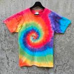 Regenboog spiral tie dye zomer t-shirt unisex maat M, Kleding | Heren, Overige kleuren, Nieuw, Ophalen of Verzenden, Spiral Creaties