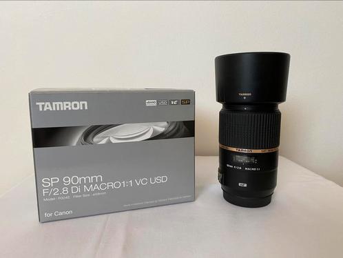 Tamron SP AF 90mm F/2.8 Di Macro 1:1, Audio, Tv en Foto, Fotografie | Lenzen en Objectieven, Zo goed als nieuw, Macrolens, Ophalen of Verzenden