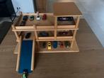 Houten Garage met Autolift & Oprijplaat, Ophalen, Gebruikt, Jongen of Meisje