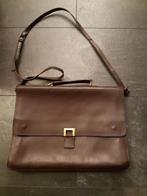 Aktetas bruin leren, Ophalen of Verzenden, Gebruikt, Bruin, Leer