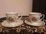 2 Bavaria porseleinen kopjes met schotels zgan, Antiek en Kunst, Ophalen of Verzenden