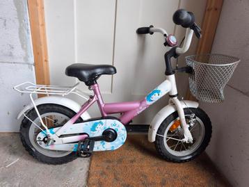 Kinderfiets 12,5 inch roze meisje  beschikbaar voor biedingen