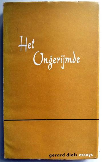 Gerard Diels - Het Ongerijmde (Essays) beschikbaar voor biedingen