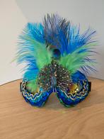 Pauw Skibril - Accessoire met veren, Carnaval, Ophalen of Verzenden, Zo goed als nieuw, Accessoires