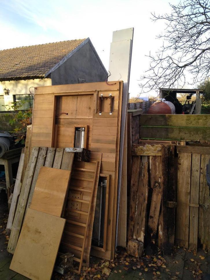 Gratis afvalhout, Doe-het-zelf en Verbouw, Hout en Planken, Gebruikt, Pallet, Overige houtsoorten, Minder dan 200 cm, Minder dan 25 mm