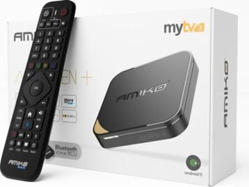 Amiko A11 Green+ IPTV box kopen | Android 4K ontvanger beschikbaar voor biedingen
