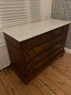 Commode met marmeren blad, Antiek en Kunst, Antiek | Meubels | Kasten, Ophalen