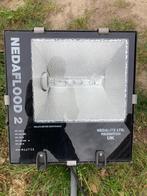 Bouwlamp op ijzeren paal, Ophalen, Zo goed als nieuw, Lamp met armatuur, Met statief