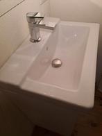 Ikea Wasbak met chromen kraan en onderkast, Ophalen, Gebruikt, 50 tot 100 cm, Minder dan 100 cm