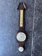 Antiek Weerstation met barometer, Ophalen of Verzenden, Zo goed als nieuw, Weerstation