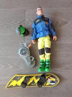 Hasbro 1994 Action Man Snowboard Raider Figure Kijk ook even, Kinderen en Baby's, Gebruikt, Verzenden