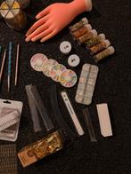 Nagelset, Sieraden, Tassen en Uiterlijk, Uiterlijk | Cosmetica en Make-up, Overige kleuren, Ophalen of Verzenden, Zo goed als nieuw