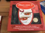 Diner voor 2 boek-box met champagneglazen. zo goed als nieuw, Huis en Inrichting, Keuken | Servies, Ophalen of Verzenden, Zo goed als nieuw