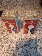 Twee oude Droste blikjes, Ophalen of Verzenden, Gebruikt, Overige, Droste