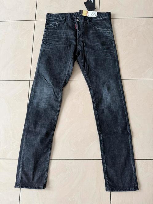 Dsquared2 Cool Guy Slim Fit Jeans, Kleding | Heren, Spijkerbroeken en Jeans, Nieuw, W33 - W34 (confectie 48/50), Zwart, Ophalen of Verzenden