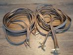 2x 5 meter van den Hul luidsprekerkabels bruin, Overige typen, Zo goed als nieuw, 120 watt of meer, Ophalen