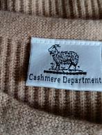 CASHMERE DEPARTMENT Trui , Maat L, Verzenden, Zo goed als nieuw, Maat 42/44 (L), Beige
