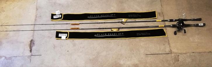 Sportex black pearl BP 2111 baitcast 210 7ft 13-29g, Watersport en Boten, Hengelsport | Roofvissen, Nieuw, Werphengel, Ophalen
