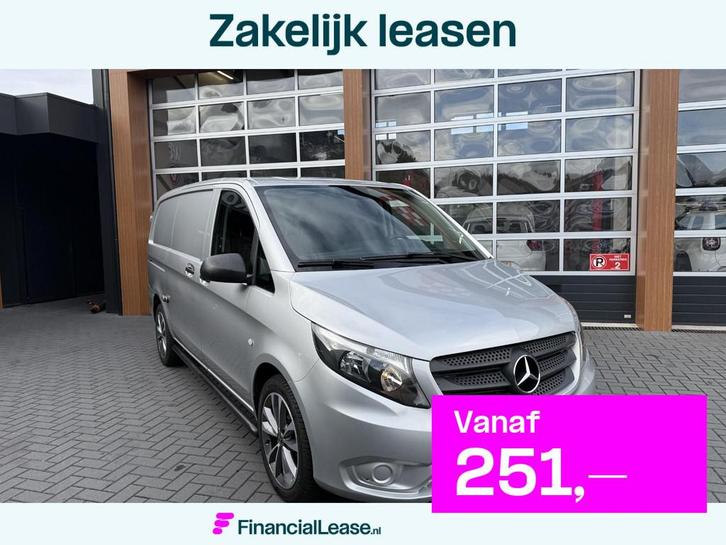 Mercedes-Benz Vito 111 CDI Functional Lang | Airco | Sidebar, Auto's, Bestelauto's, Bedrijf, Lease, Financial lease, ABS, Airbags