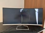 HP 34F Curved Monitor, Computers en Software, Monitoren, Hp, IPS, Curved, DisplayPort