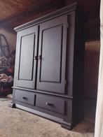 Mat zwarte buffetkast broodkast toogkast, Huis en Inrichting, Kasten | Buffetkasten, 100 tot 150 cm, Nieuw, Ophalen of Verzenden