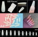 500 stuks Ballerina XXL Full Cover Tips in Doos. Nagels., Nieuw, Ophalen of Verzenden, Lippen