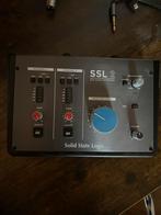SSL 2 Audio Interface + Kabels, Ophalen of Verzenden, Gebruikt, Minder dan 5 kanalen, Microfooningang