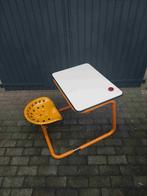 Vintage, retro metalen kinderburo eind 70er jaren, Ophalen, Gebruikt, Overige typen